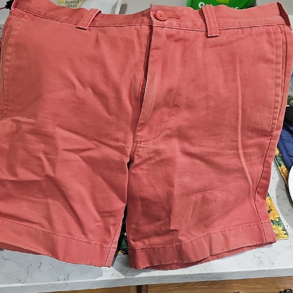 Men's Coral Casual Cotton Shorts